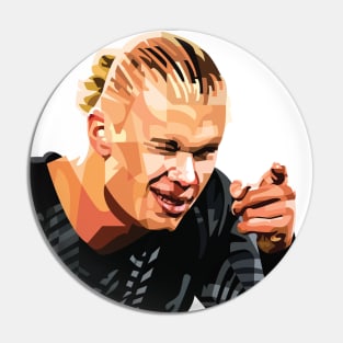 Erling Haaland Funny Pin