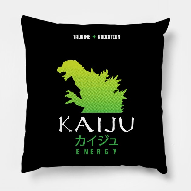 Kaiju Energy Pillow by kentcribbs