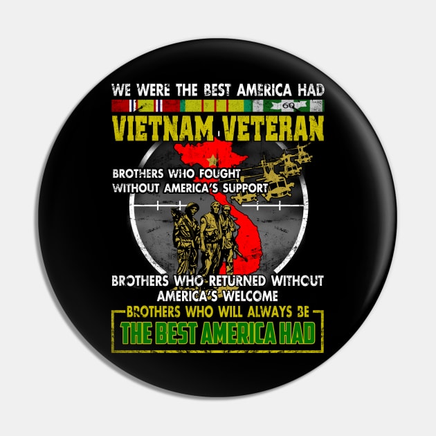 Vietnam Veteran Pin by Otis Patrick