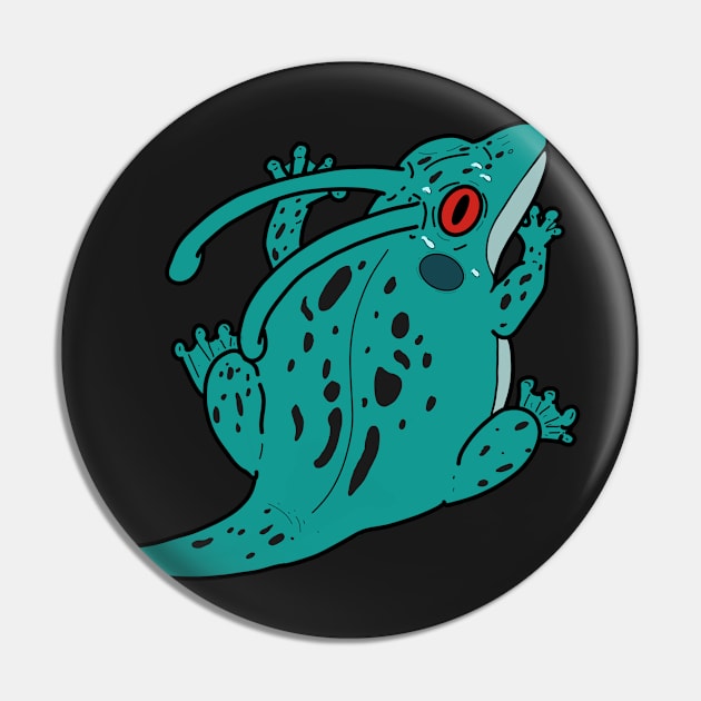 Ginyu Frog Pin by pkmnTrainerJosh