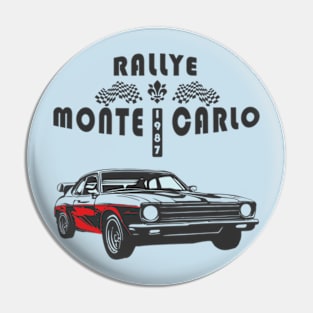 race car rally monte carlo Pin