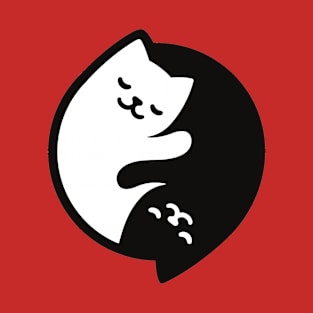 Yin Yang cats T-Shirt