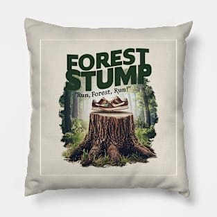 Forest Stump Pillow