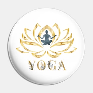 Lotus Yoga Pin