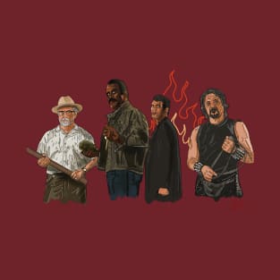 From Dusk Till Dawn: a Minister, Vet, Gecko & Sex Machine Walk Into A Bar T-Shirt