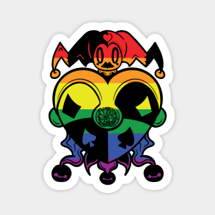 Pride Jester Magnet