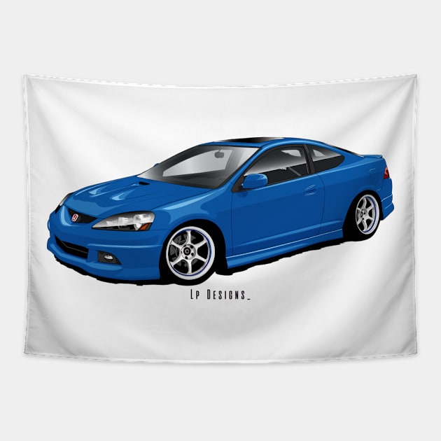 Integra Dc5 Tapestry by LpDesigns_