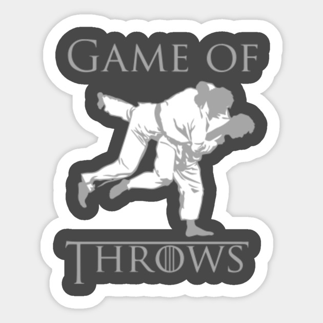 Game Of Throws Judo Jiu Jitsu T Shirt Conor Mcgregor Sticker Teepublic Au