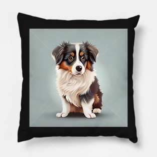 Daisy the Australian Shepherd Pillow