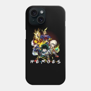 My heroes anime Phone Case