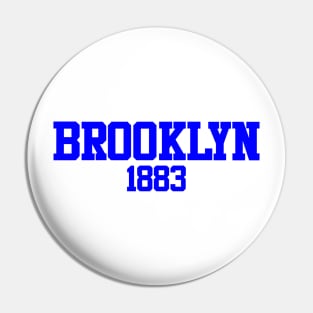 Brooklyn 1883 Pin