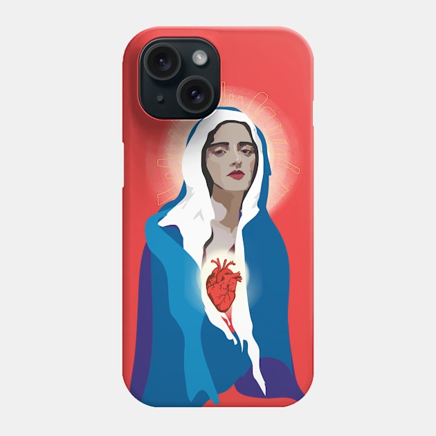 Virgin of Guadalupe Phone Case by annamckay