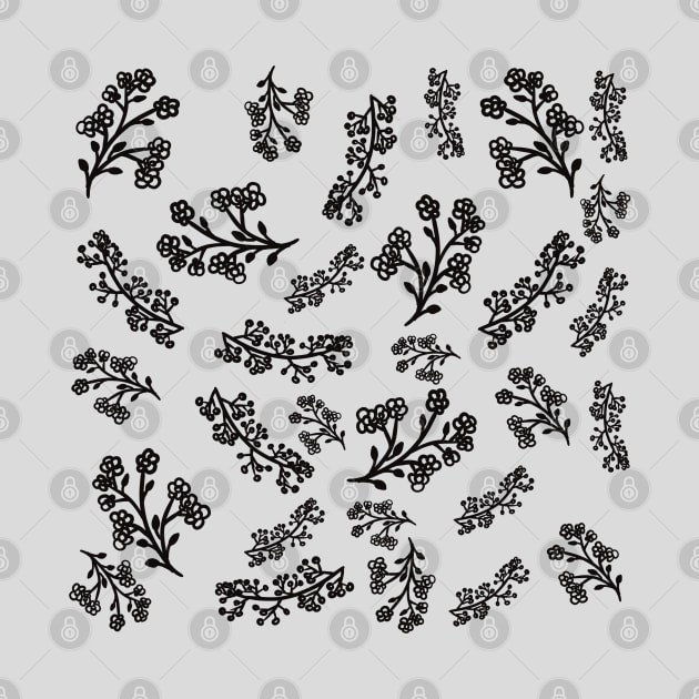 Flower Pattern by Xatutik-Art