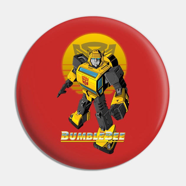 Transformers Bummblebee Pin by capricorn