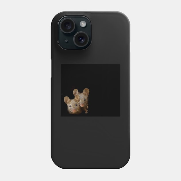 two mice Phone Case by Simon-dell