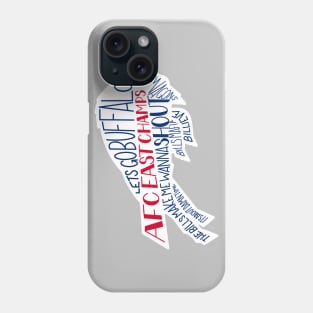 AFC east champs Phone Case