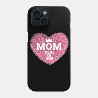 Womens Mom you are The Queen Phone Case