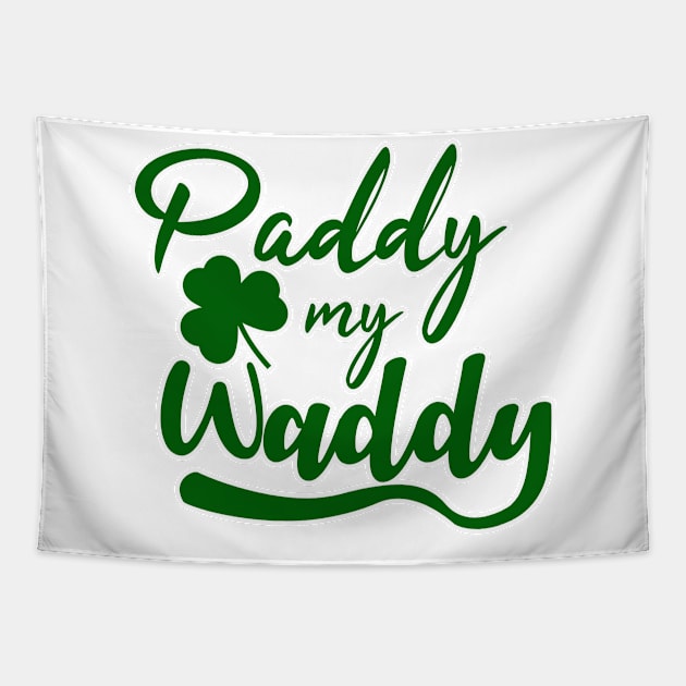 St Patrick's Day Irish Funny Pervert Adult Lewd Sex Joke Tapestry by TellingTales