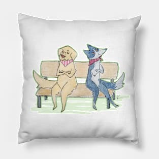 Drama queens Pillow