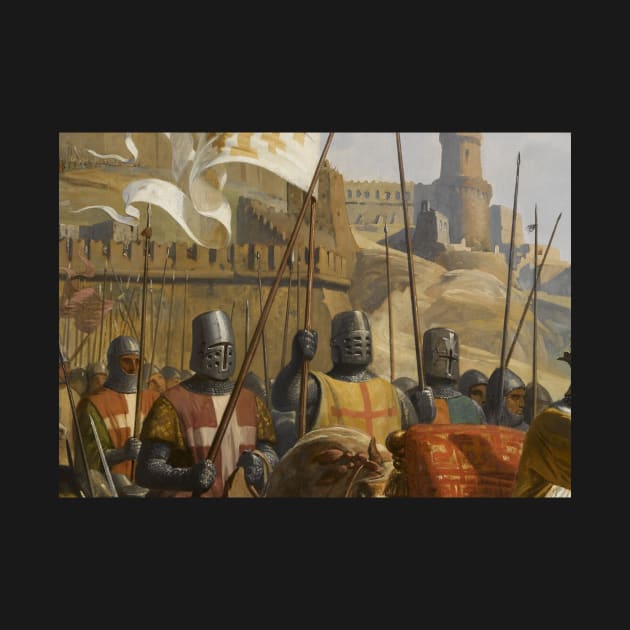 Battle of Ascalon by Charles-Philippe Larivière by blackroserelicsshop@gmail.com