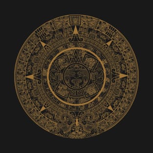 Ancient Aztec Mayan Calendar T-Shirt