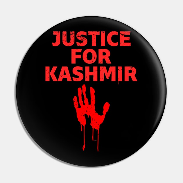 Justice For Kashmir - India Stop This Genocide Free Kashmir Pin by mangobanana