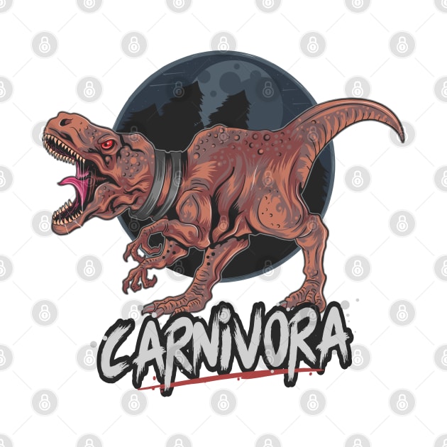 T Rex Carnivora by Mako Design 