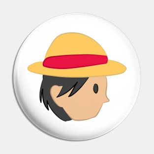 Straw hat Pin