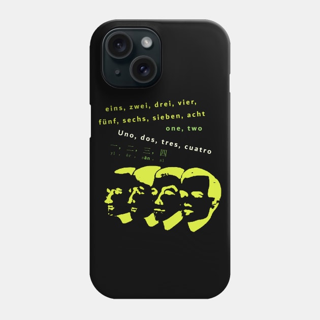 Numbers Phone Case by djmrice