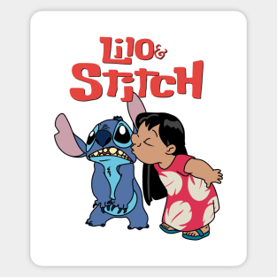 Stitch & Angel Disney Stickers Love Kawaii