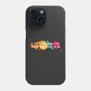 if you're reading this Phone Case