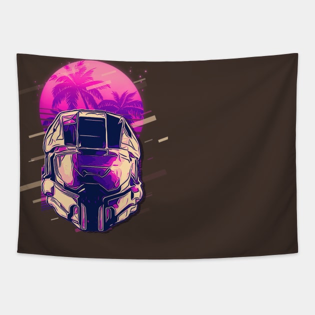 Halo Master Chief Tapestry by custommagenta