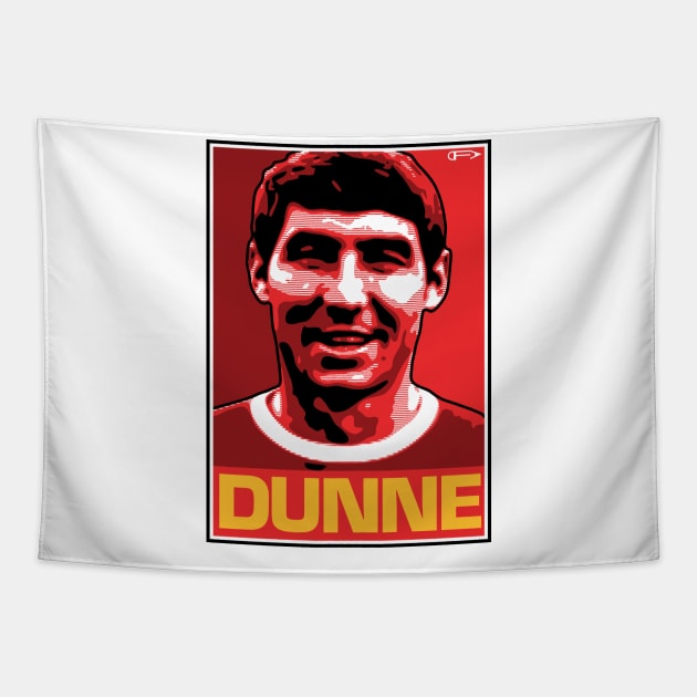 Dunne - MUFC Tapestry by David Foy Art