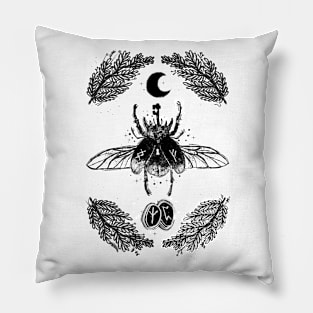 Guardian Beetle Pillow