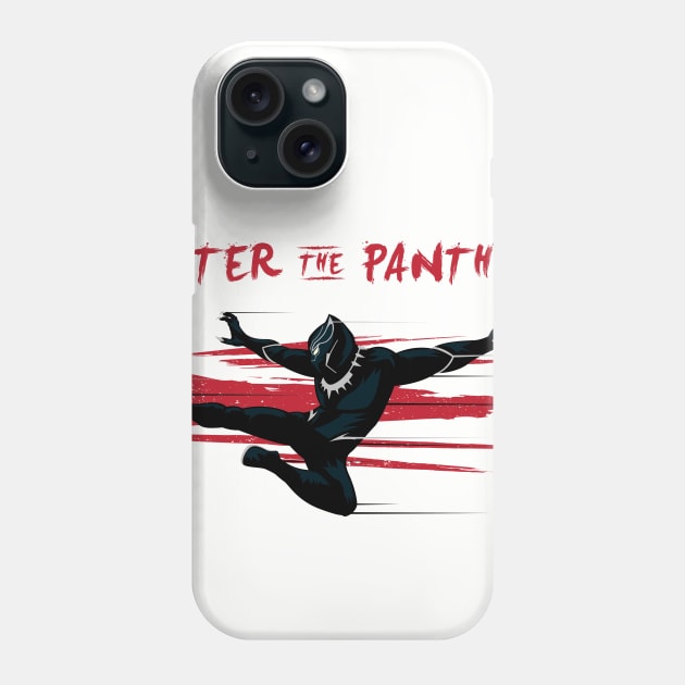 Enter the Panther Phone Case by roynebres