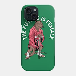 the future is female Phone Case