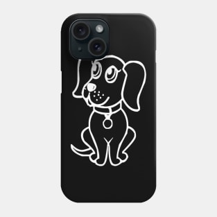 Loving Little Child Dog Phone Case