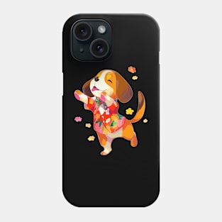 Cute Dancing Beagle Dog Phone Case