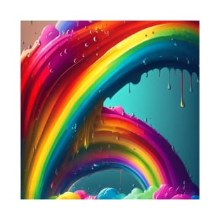 fantasy rainbow, digital art T-Shirt