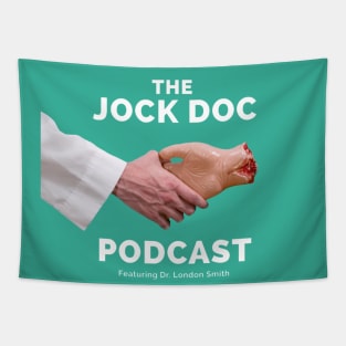 Jock Doc Podcast Logo Tapestry