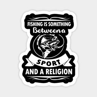 Fishing Sport Religion Magnet