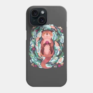 Otter Meditating 2 Phone Case