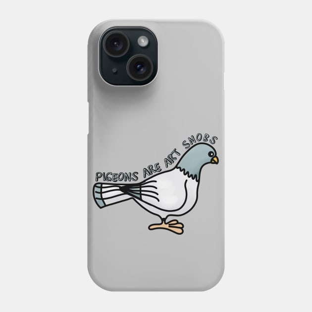 Pigeons Phone Case by Slightly Unhinged