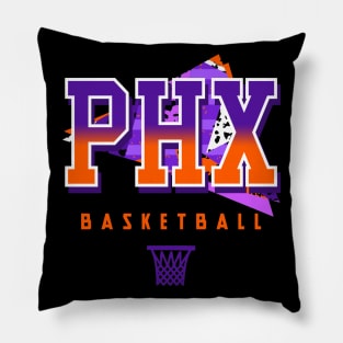 Phoenix Retro Basketball Pillow