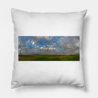 FOOTBALL FIELD - PANORAMA Pillow