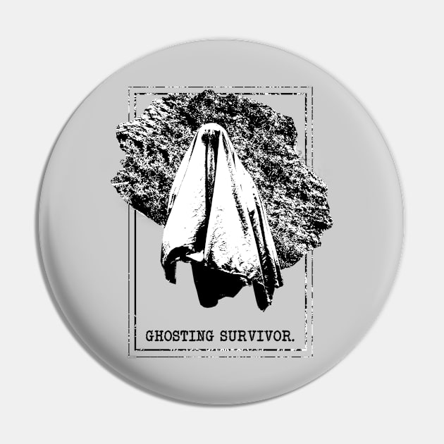 Ghosting Survivor Dark Pin by Cottonbutton