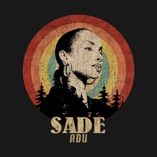 Retro Sunset Sade Adu T-Shirt