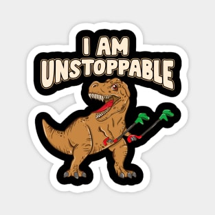 I am unstoppable T-Rex Dino Cool Cute Humor Funny caps for men