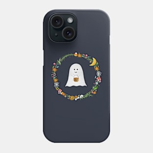 Trick or treat ghost Phone Case