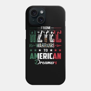 From Aztec Warriors to American Dreamers Mexican Flag Phone Case